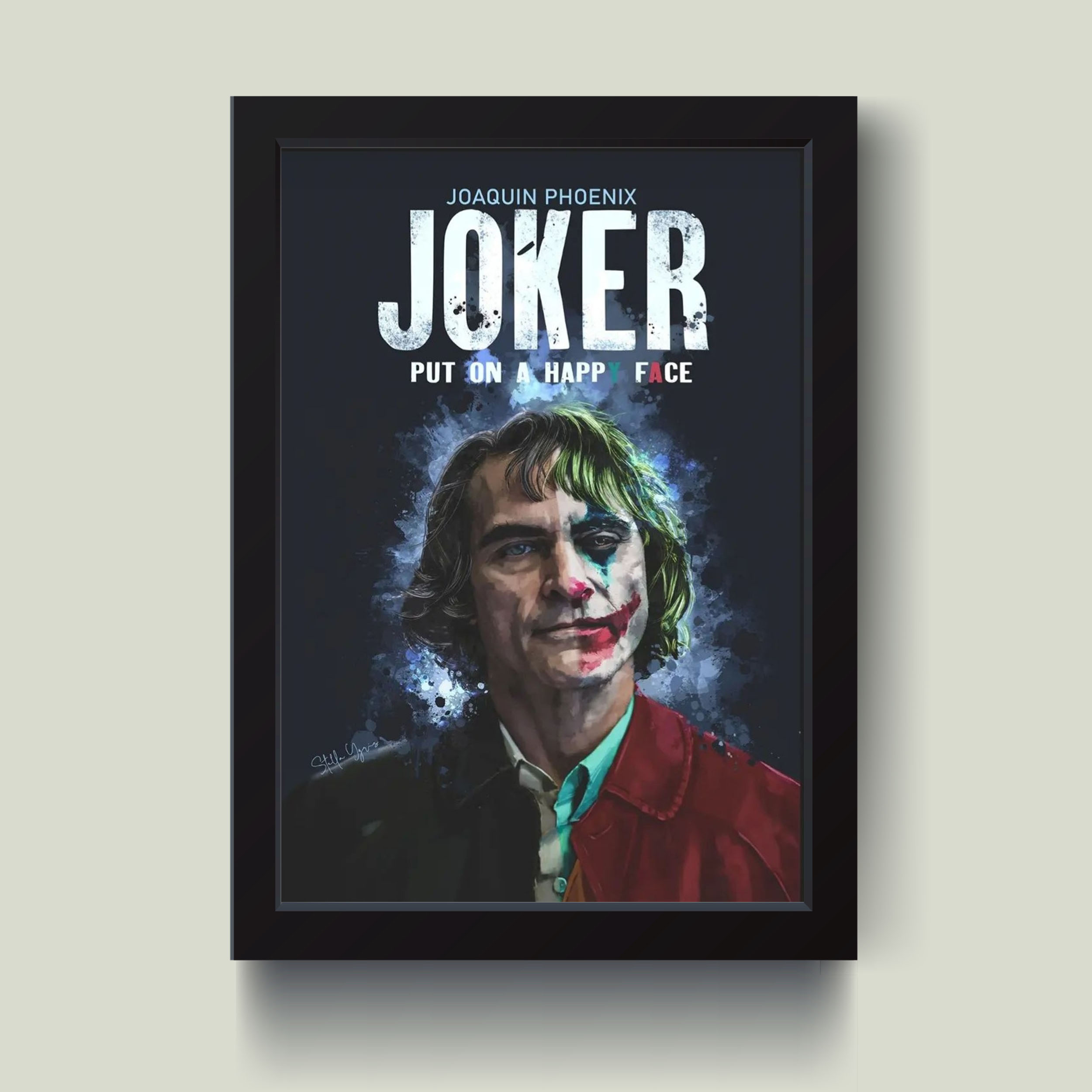 تابلو مدل جوکر Joker کد m2617-b