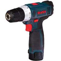 دریل پیچگوشتی شارژی 12 ولت Lilon (باطری لیتیوم سامسونگ کره)ضدآب رونیکس مدل 8612