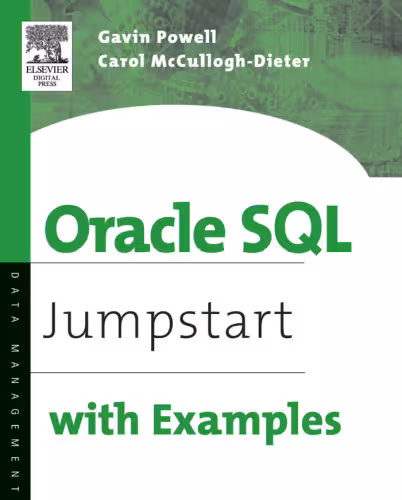 خرید و دانلود نسخه کامل کتاب Oracle SQL: Jumpstart with Examples