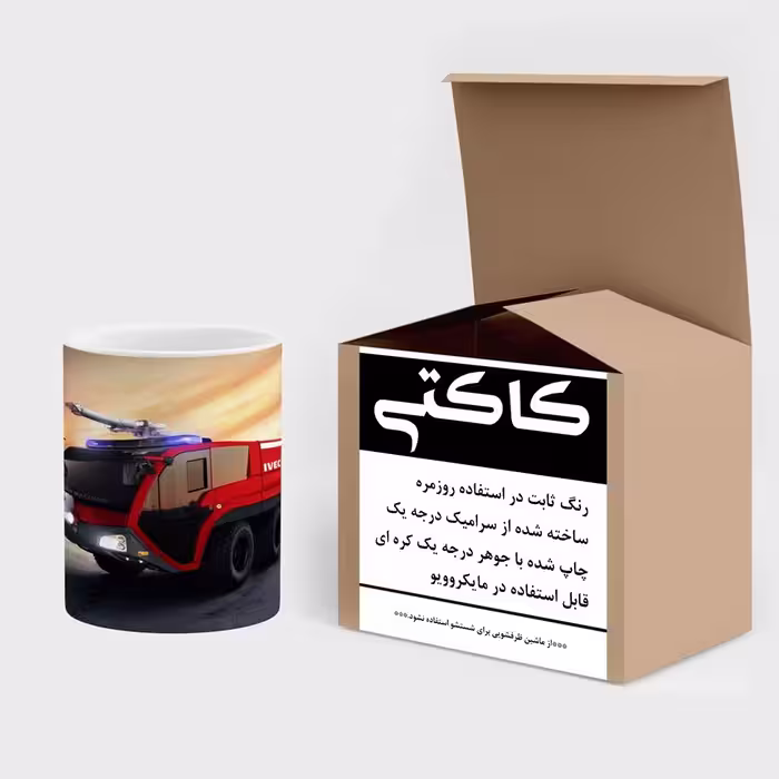 ماگ کاکتی طرح فانتزی مدل mgh18144