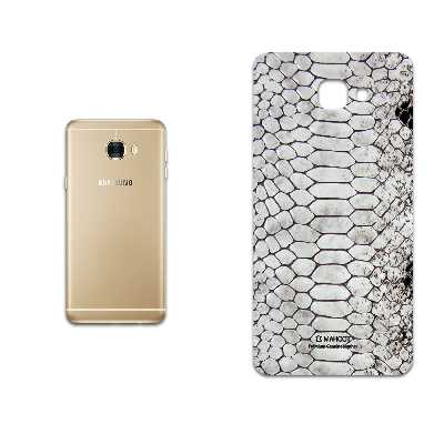 برچسب پوششی ماهوت مدل Cobra-Belly-Leather مناسب برای گوشی موبایل سامسونگ Galaxy C7