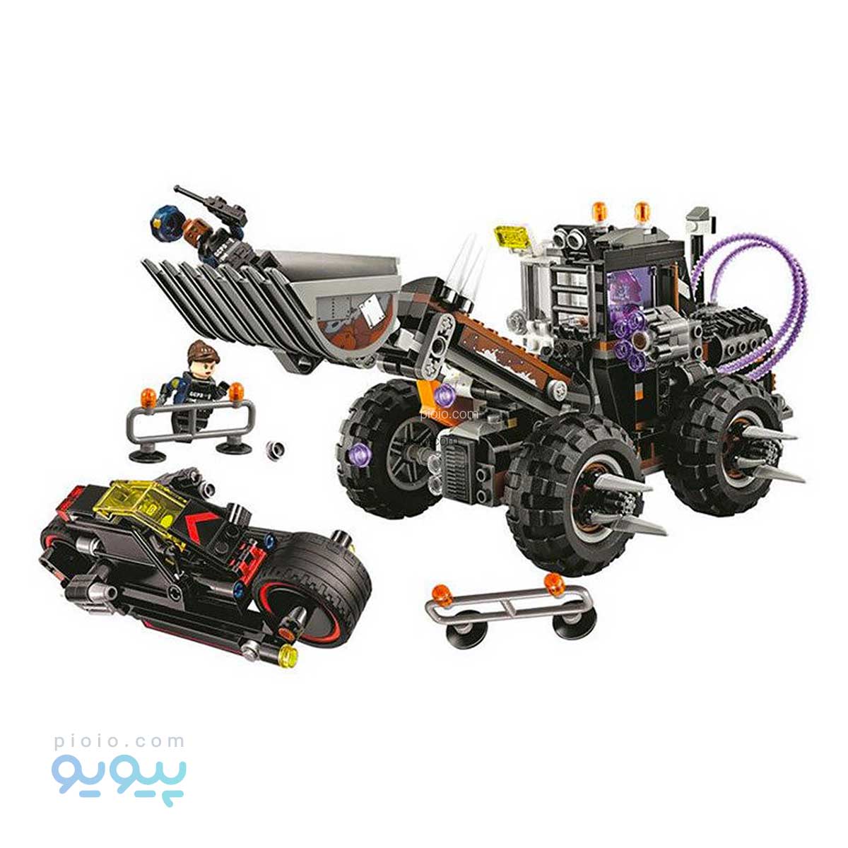 لگو اسباب بازی تراکتور و موتور بتمن بلا مدل 10738