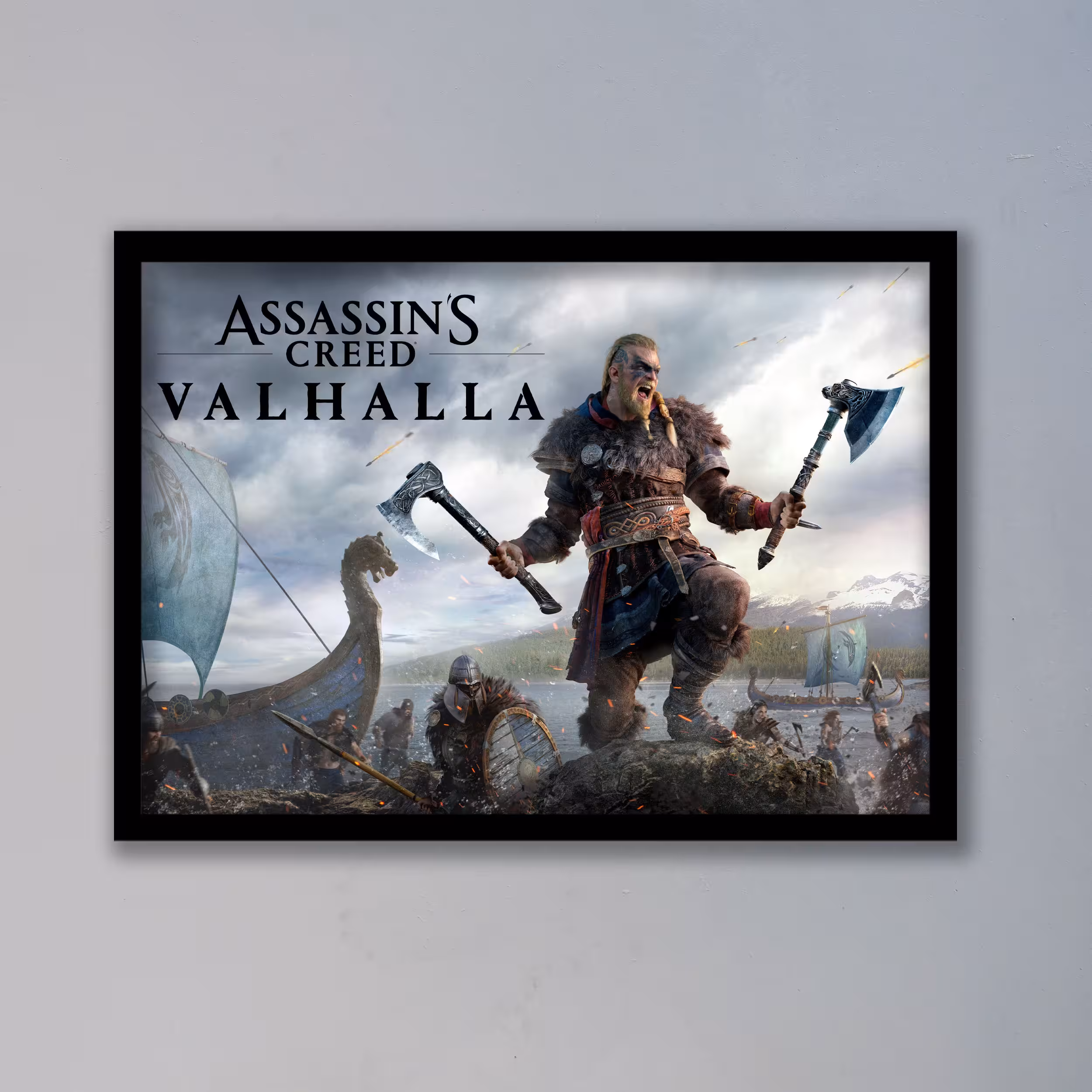 تابلو مدل بازی اسیسینز والهالا Assassins Creed Valhala