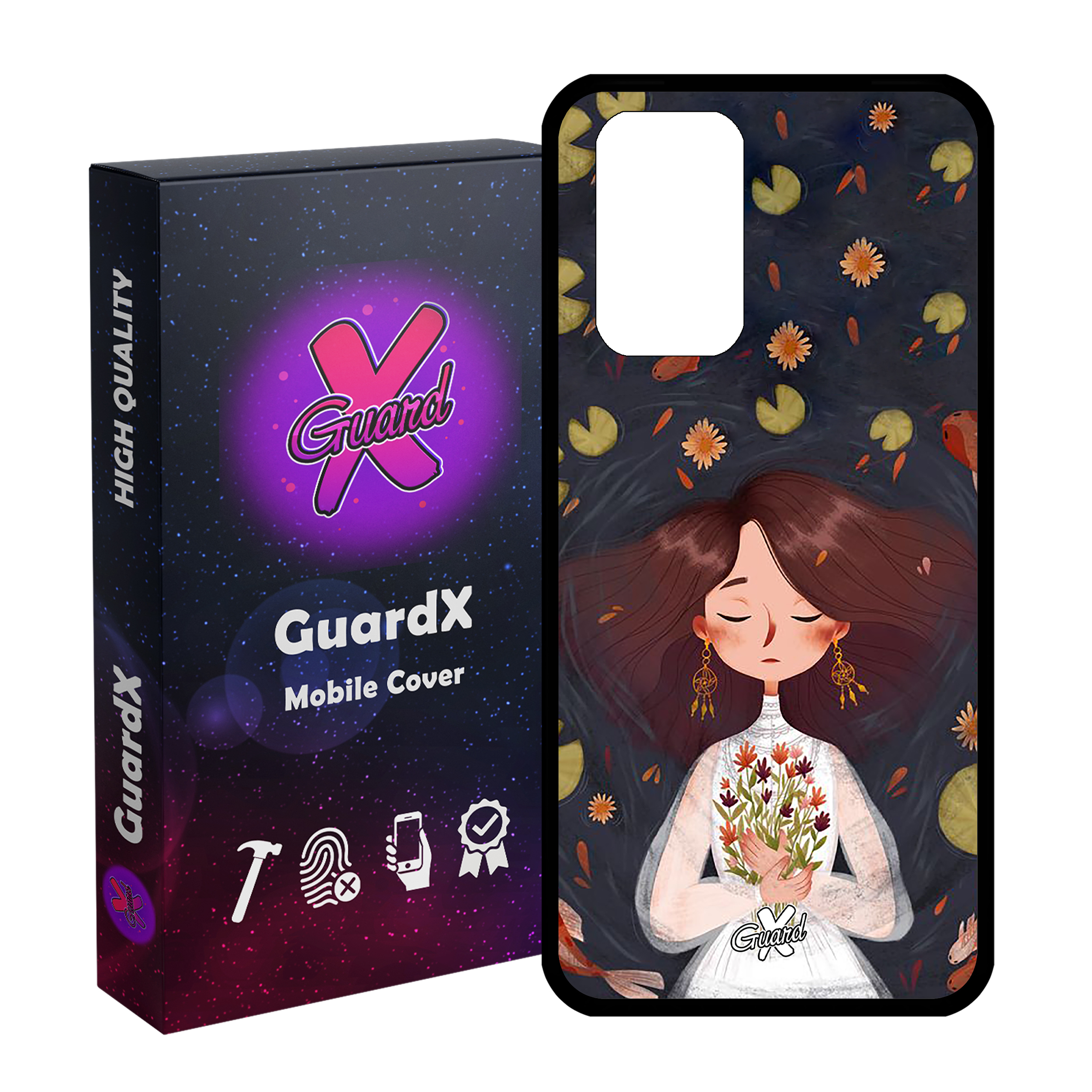 کاور گارد ایکس طرح دختر مدل Glass10326 مناسب برای گوشی موبایل شیائومی Redmi Note 10 Pro / Note 10 Pro Max