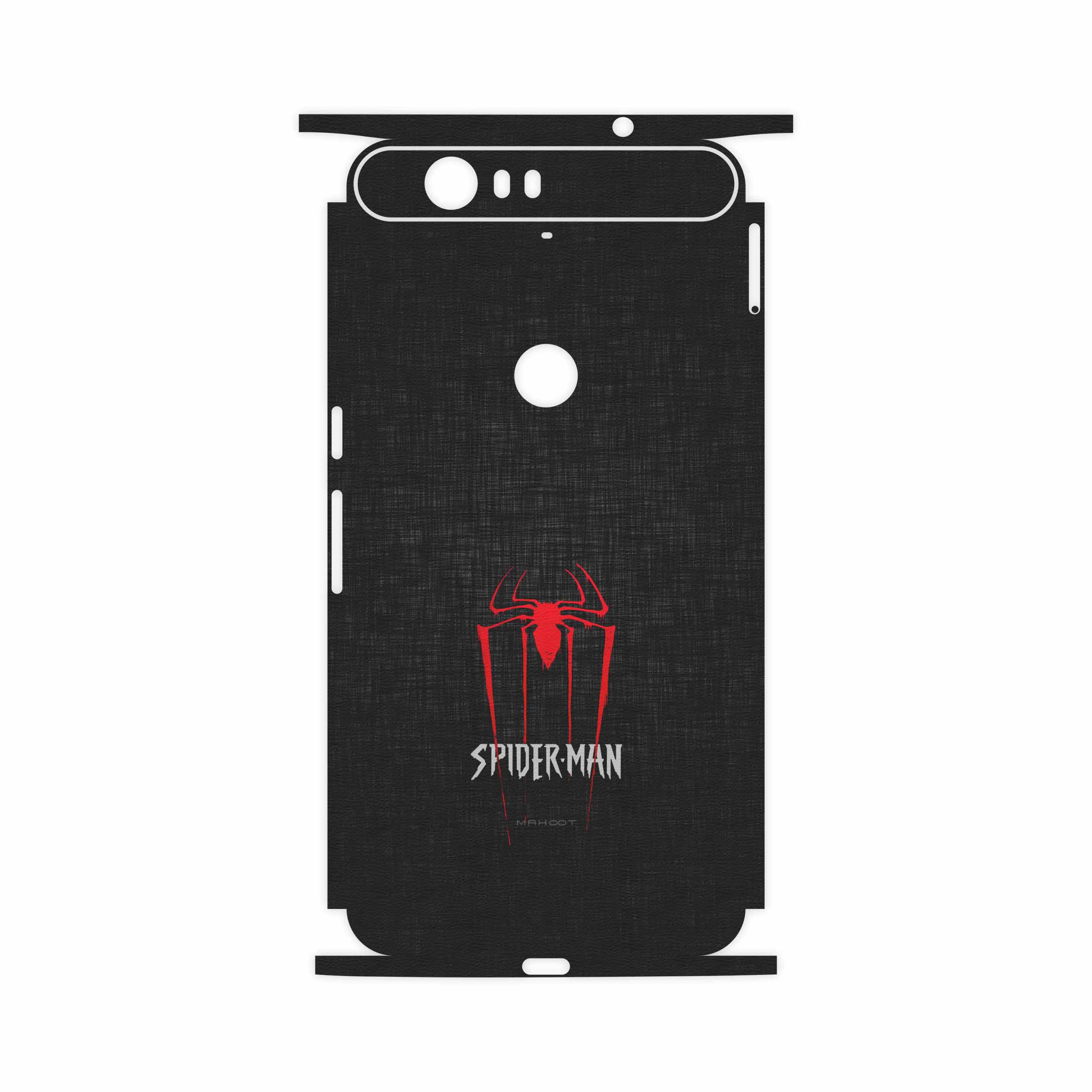 برچسب پوششی ماهوت مدل Spider-Man-FullSkin مناسب برای گوشی موبایل گوگل Nexus 6P