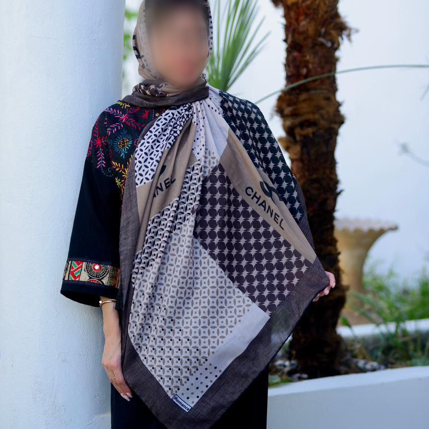 روسری نخی قواره 140