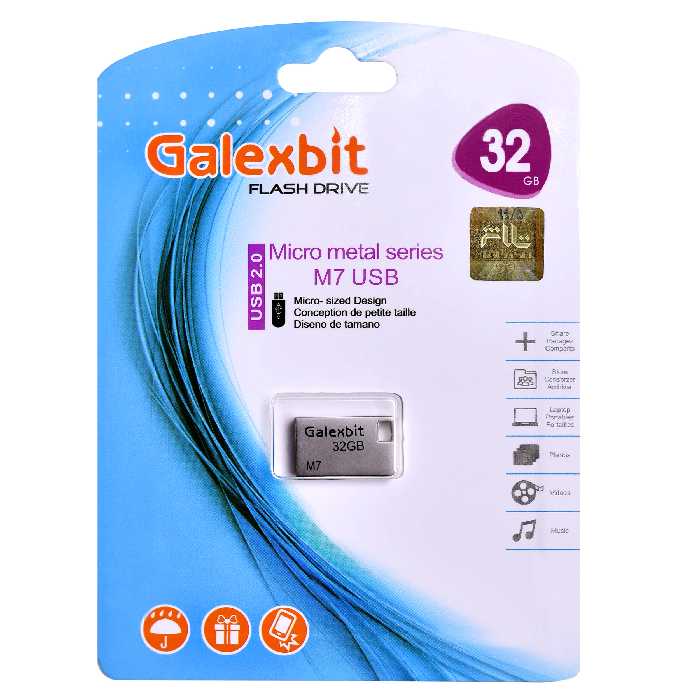 فلش مموری گلکسبیت مدل M7 ظرفیت 32 گیگابایت