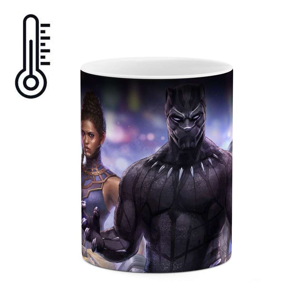 ماگ حرارتی طرح بلک پنتر Black panter  مدل mgph15262