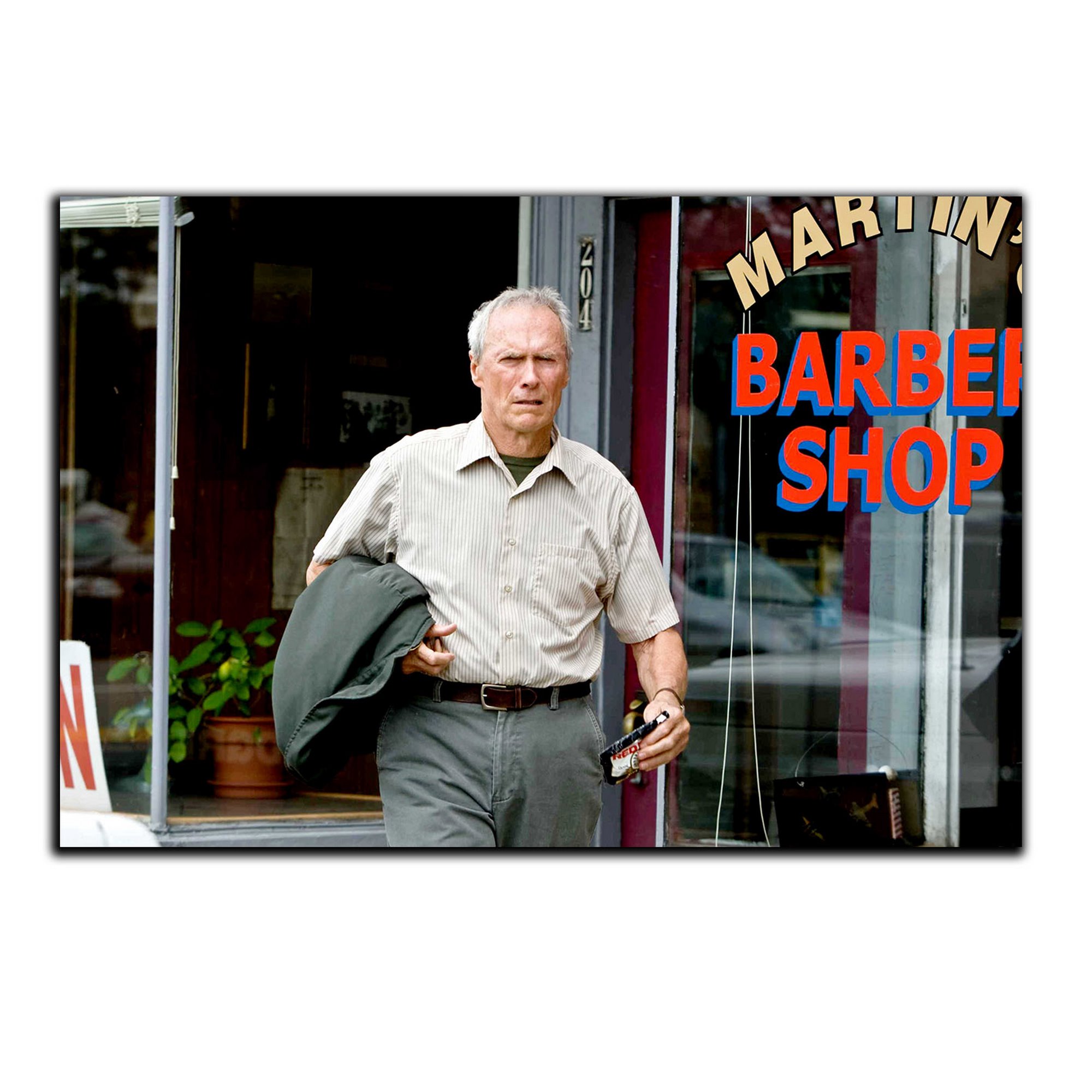 تابلو شاسی بکلیت طرح بازیگر وسترن کلینت استوود مدل SH-6304