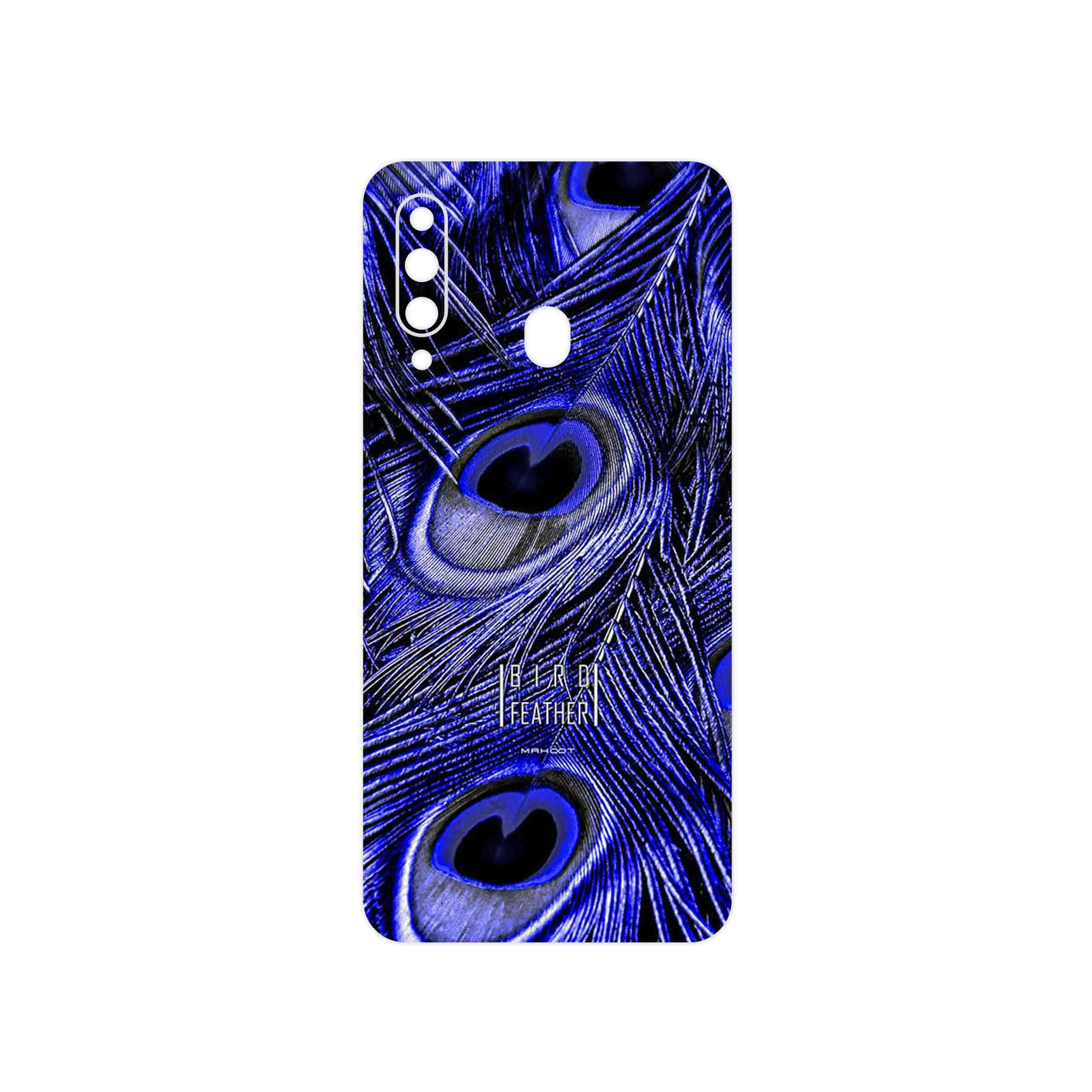 برچسب پوششی ماهوت مدل Purple Feather مناسب برای گوشی موبایل سامسونگ Galaxy A60