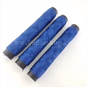 نخ چرم آبی کاربنی 910