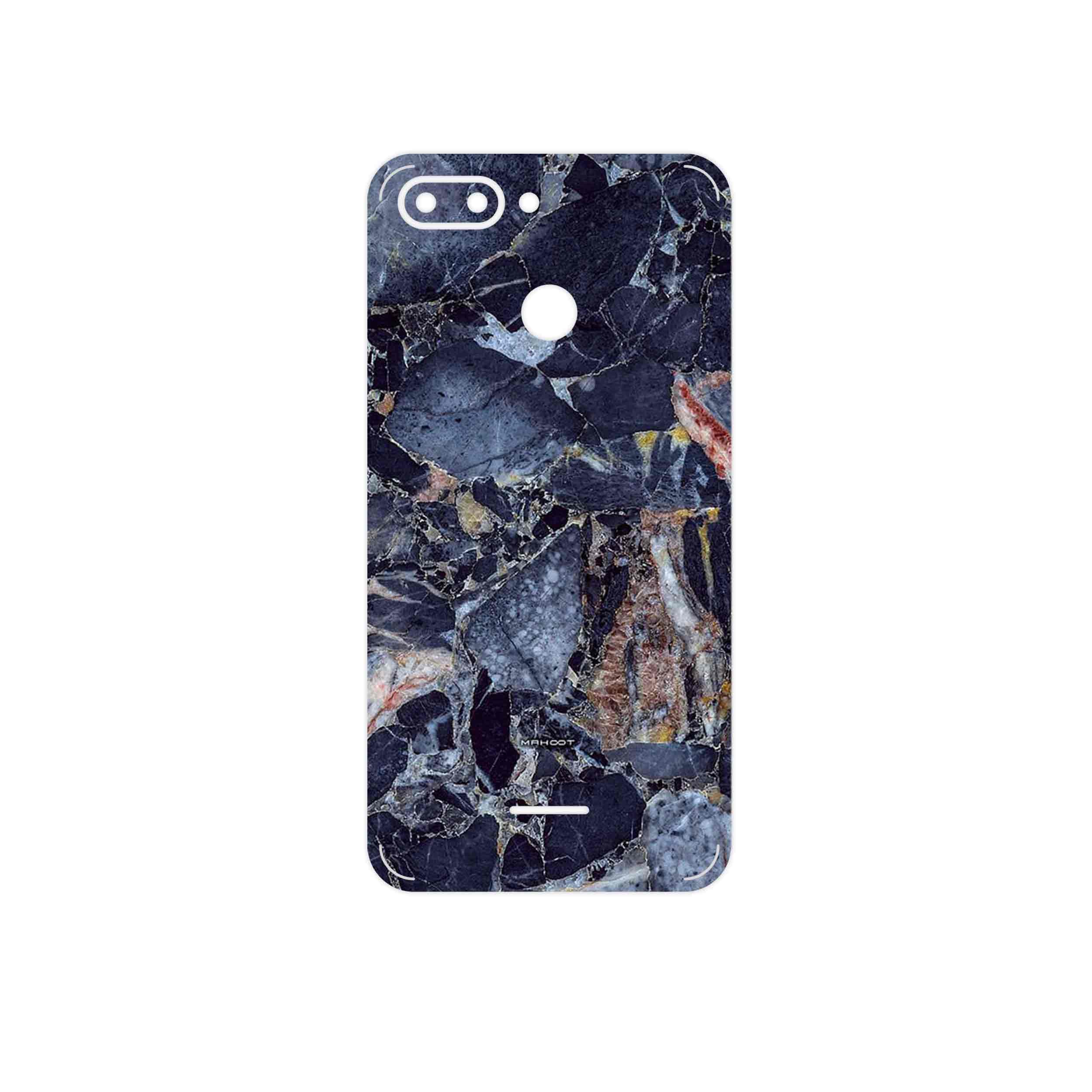 برچسب پوششی ماهوت مدل Broken black marble مناسب برای گوشی موبایل شیائومی Redmi 6