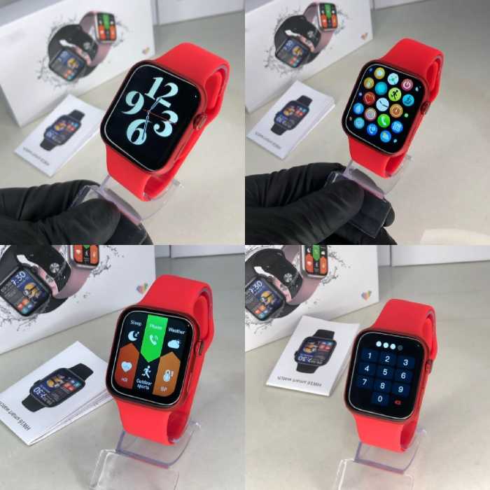 ساعت هوشمند فول اسکرین کیفیت فوق العاده مردانه زنانه ورزشی سلامتی