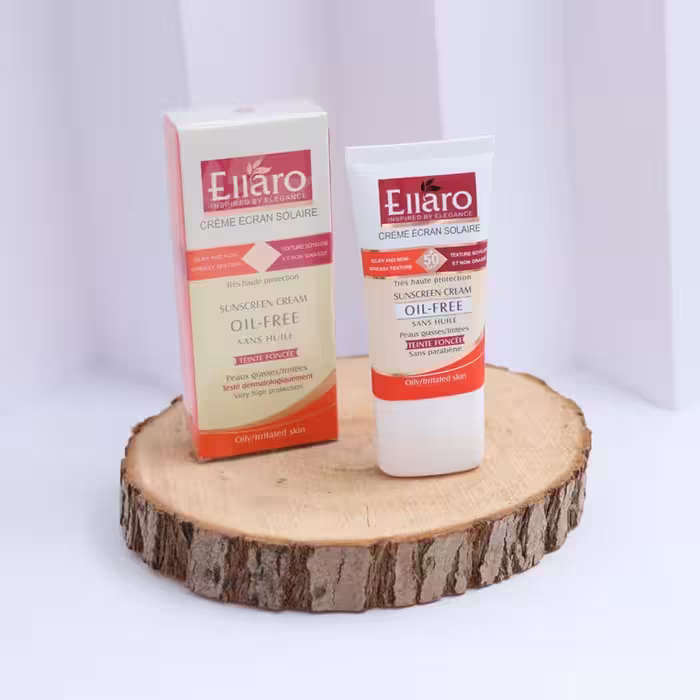 کرم ضدآفتاب الارو پوست چرب SPF50 بژ طبیعی 50 میل
