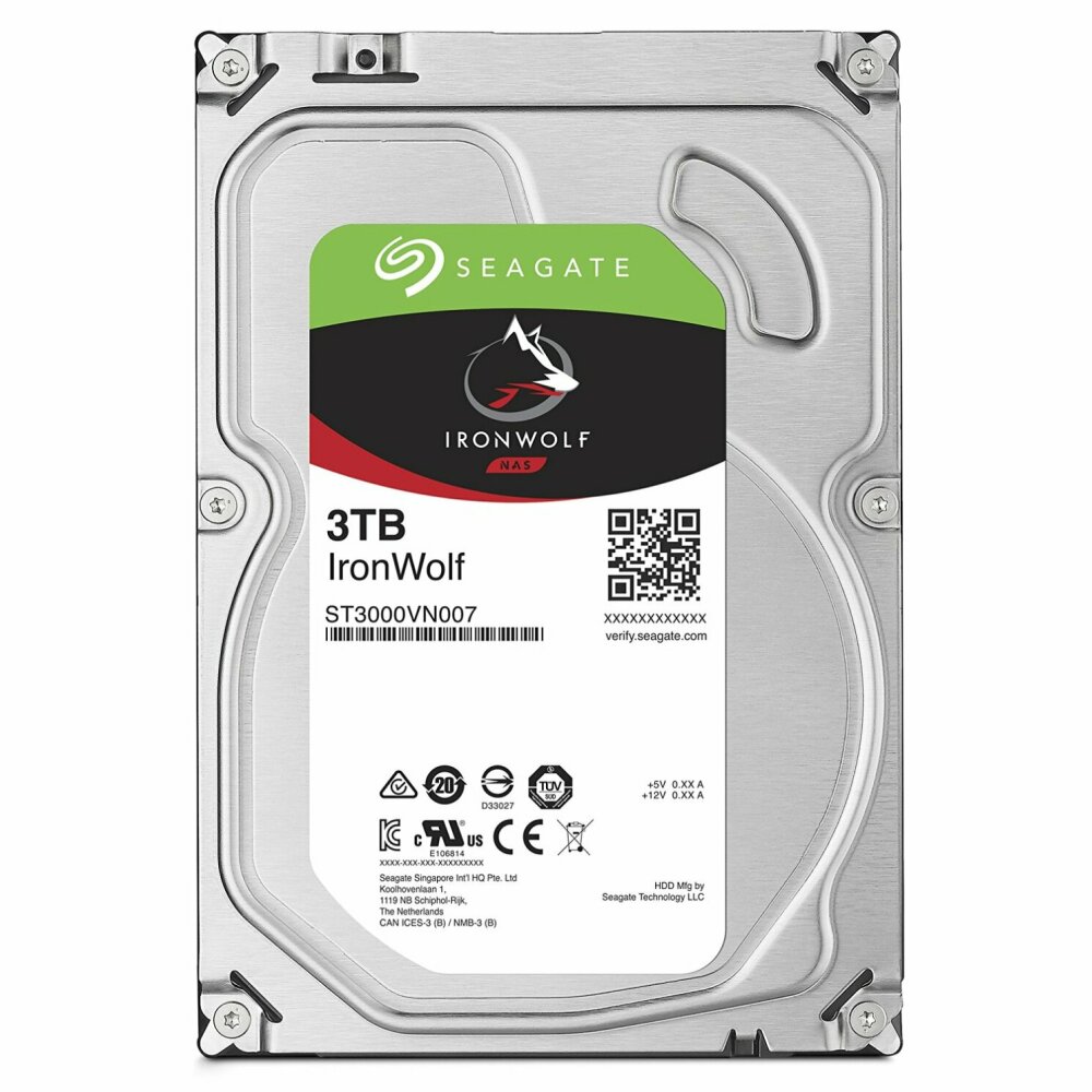 هارد اینترنال سیگیت IronWolf NAS 3TB