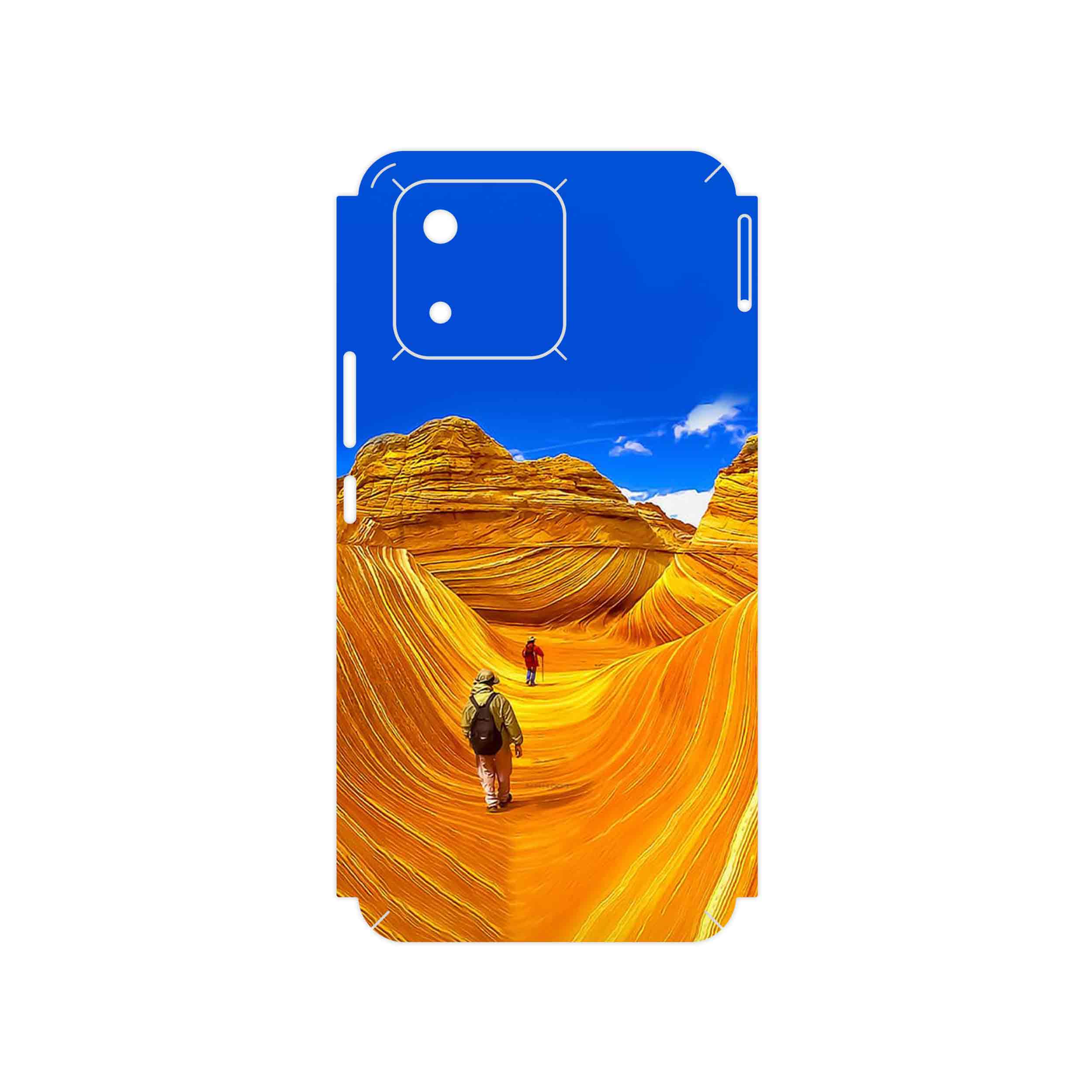 برچسب پوششی ماهوت مدل Amazing Rocks مناسب برای گوشی موبایل آنر X5