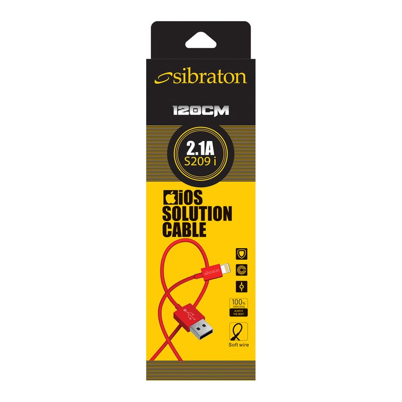 کابل شارژ آیفون سیبراتون S209i