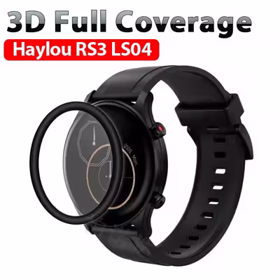 محافظ صفحه نمایش لاین مدل RT007 مناسب برای ساعت هوشمند هایلو RS3 LS04 بسته سه عددی