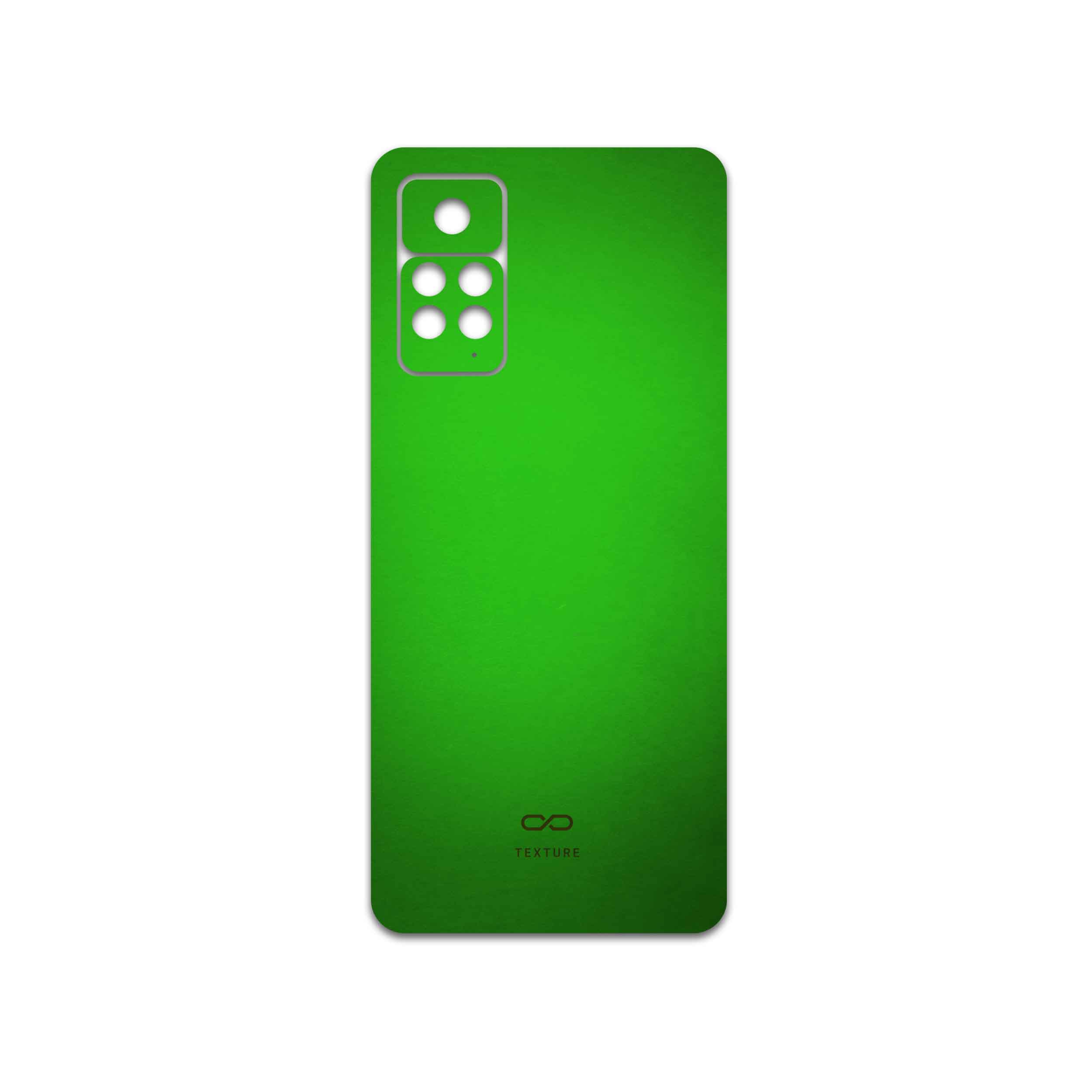 برچسب پوششی ماهوت مدل Metallic-Green مناسب برای گوشی موبایل شیائومی Redmi Note 11 Pro