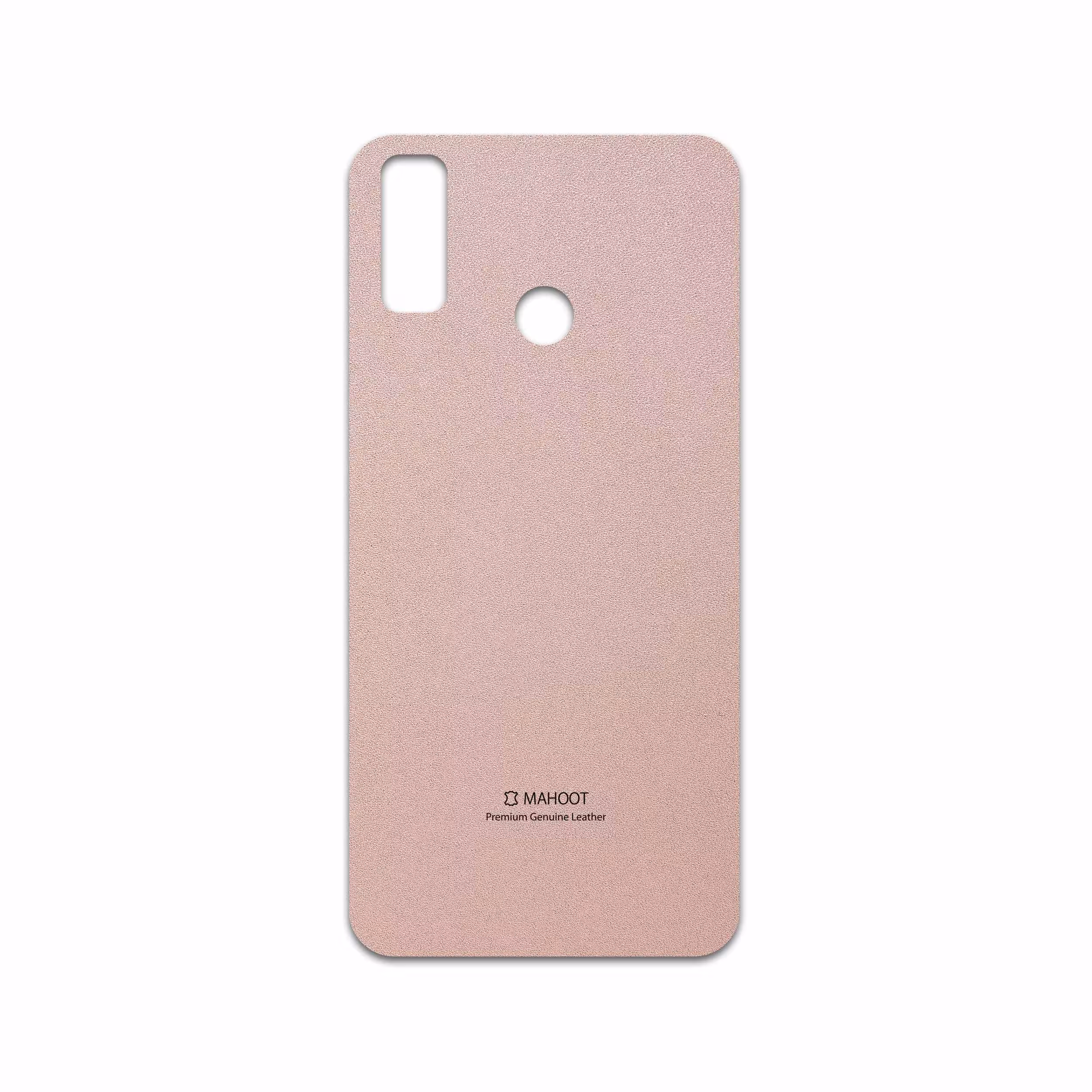 برچسب پوششی ماهوت مدل Rose Gold Leather مناسب برای گوشی موبایل هوآوی Y8s