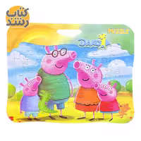 پازل صفحه ای 40 تکه داکو طرح پپا پیگ