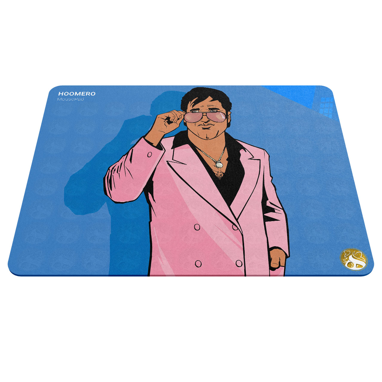 ماوس پد هومرو مدل A4281 طرح بازی GTA