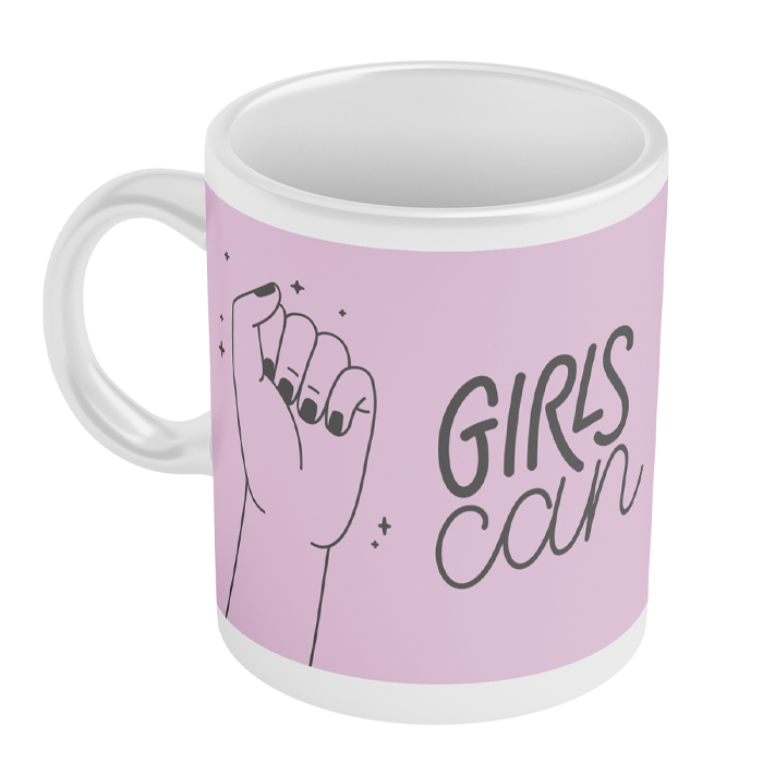 ماگ طرح دخترانه