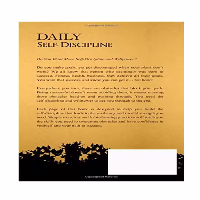 کتاب Daily Self-Discipline اثر Martin Meadows انتشارات نبض دانش