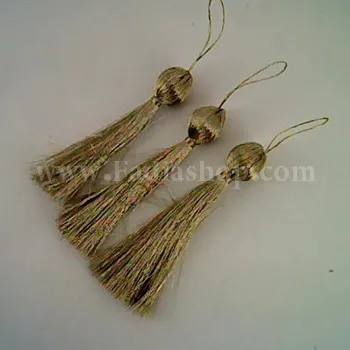 منگوله مانتو رنگی بزرگ