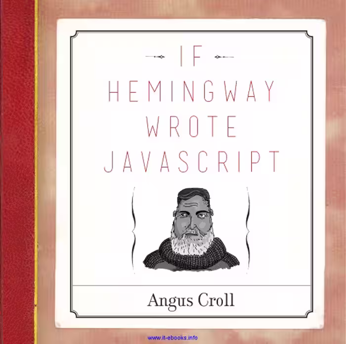 خرید و دانلود نسخه کامل کتاب If Hemingway Wrote JavaScript