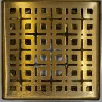 کفشور تمام استیل طلایی 10 در 10 کد 200