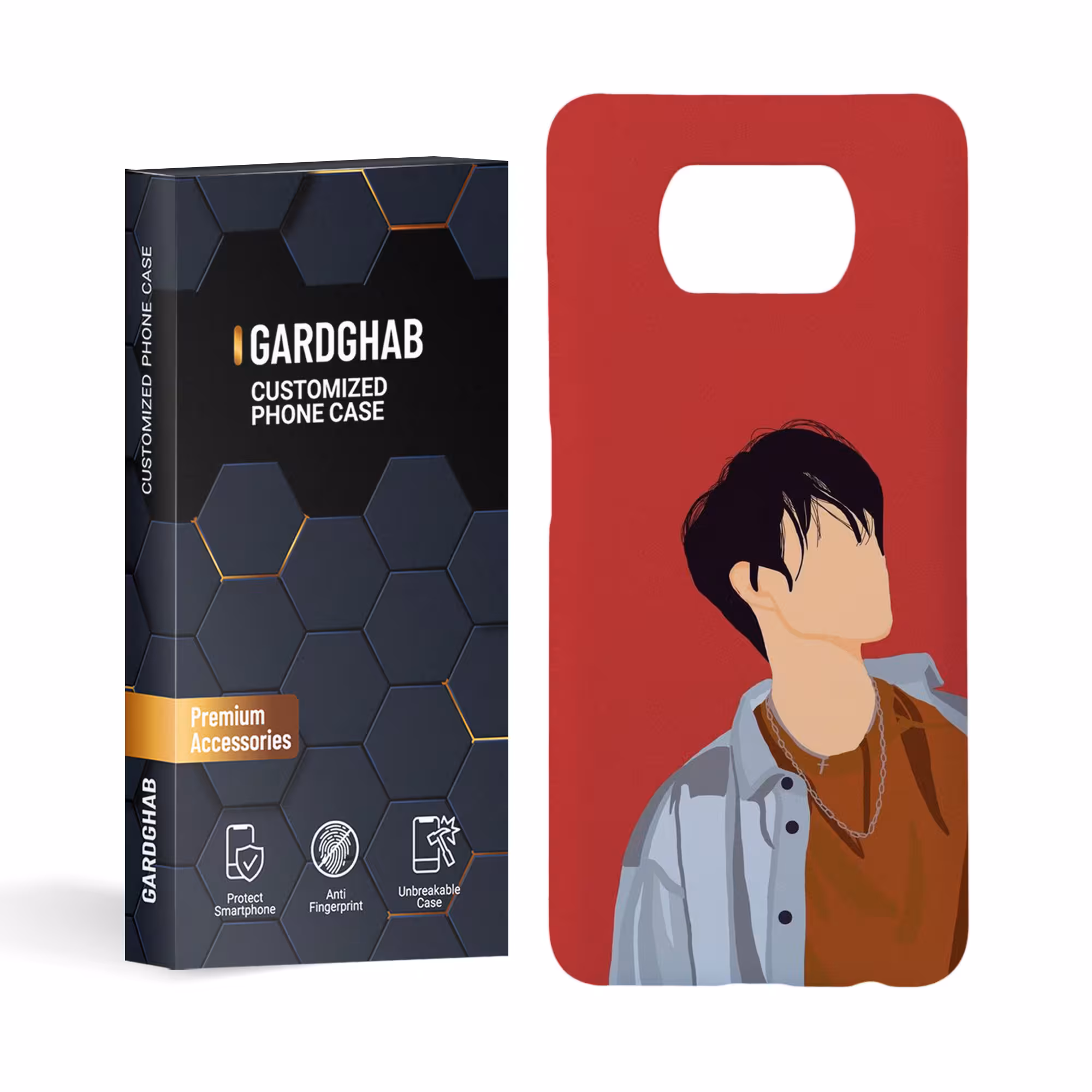 کاور گارد قاب مدل پسرانه مناسب برای گوشی موبایل شیایومی poco x3 x3 pro x3 nfc