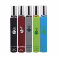 عطر جیبی مردانه دکلت مدل SONG حجم 20 میلی لیتر مجموعه 5 عددی