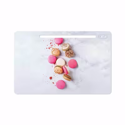 برچسب پوششی ماهوت مدل Macaron cookie مناسب برای تبلت سامسونگ Galaxy Tab S6 2019 SM-T865