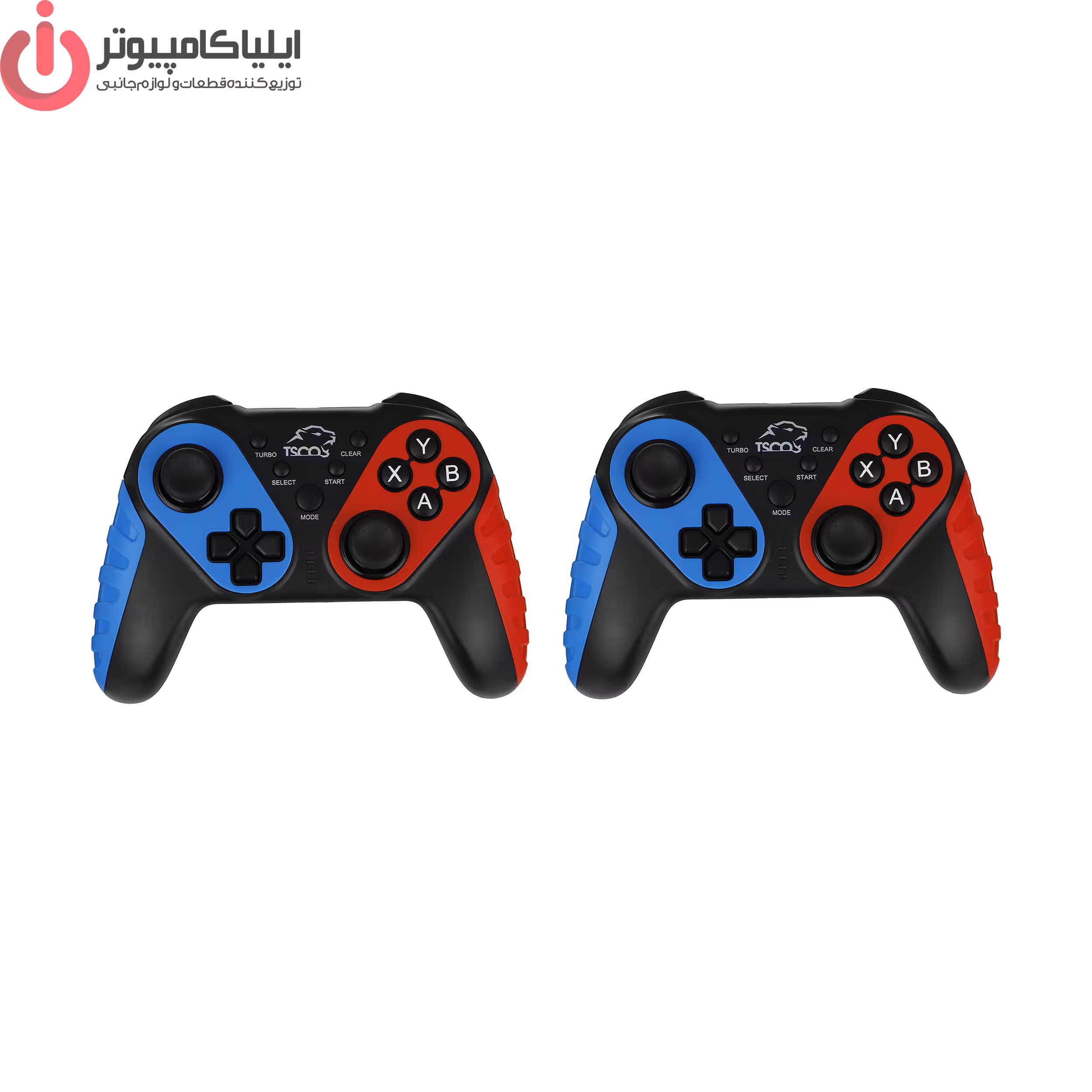 دسته بازی دوبل شوک‌دار وایرلس تسکو مدل TG 150W بسته 2 عددی