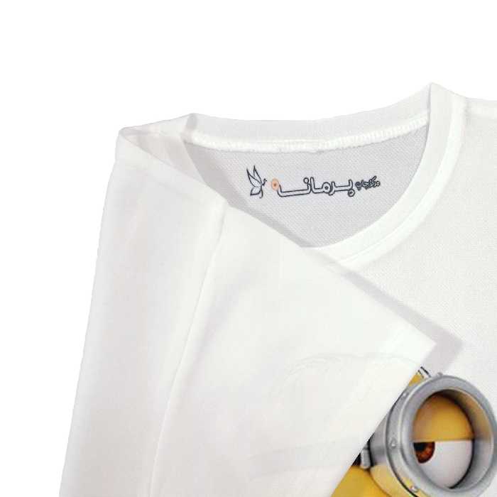 تی شرت بچگانه پرمانه طرح مینیون کد pmt.460