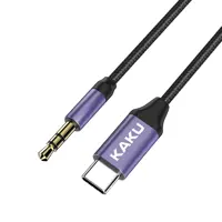 کابل تبدیل USB-C به AUX کاکو مدل KSC 427 طول 1 متر