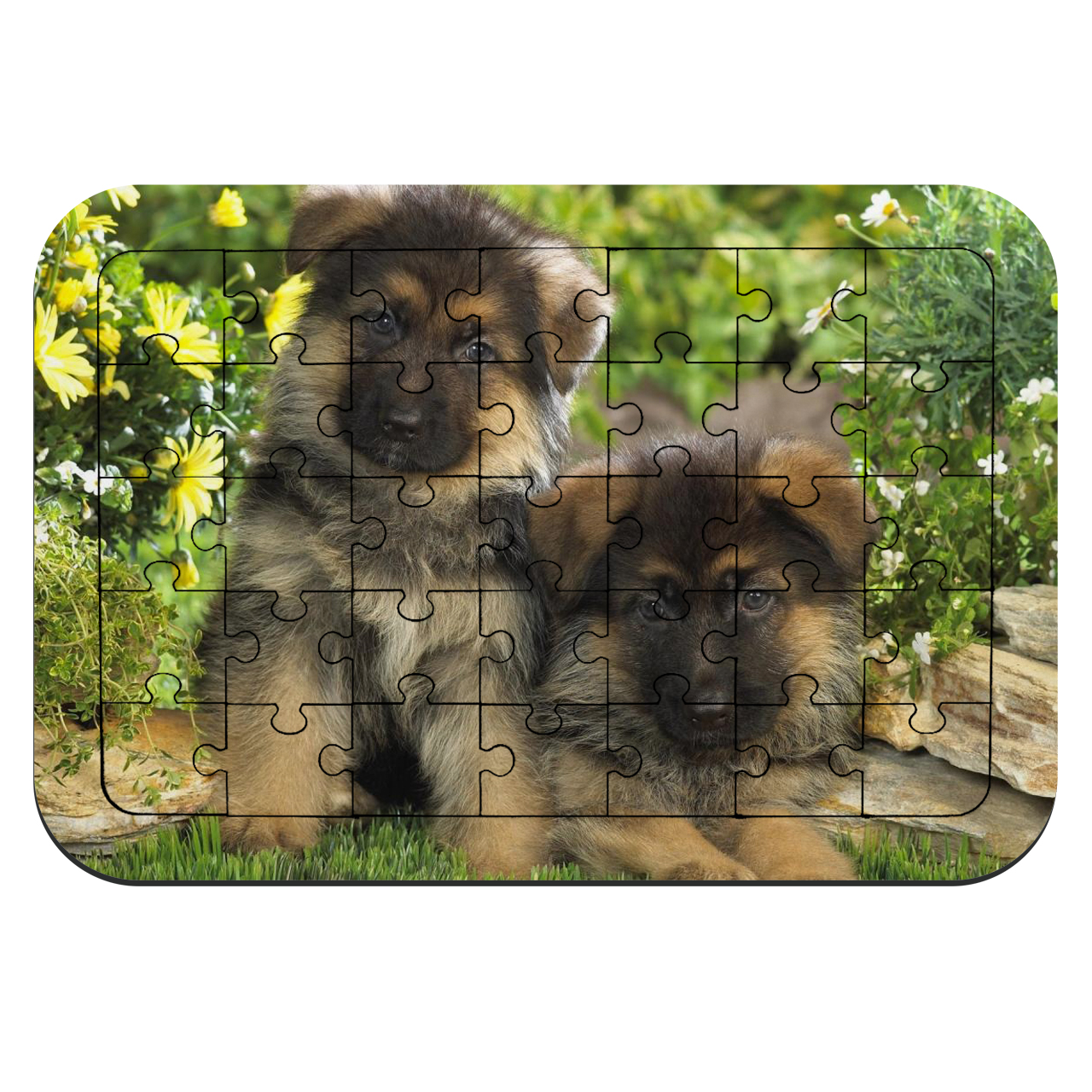 پازل 35 تکه طرح سگ مدل NI1018