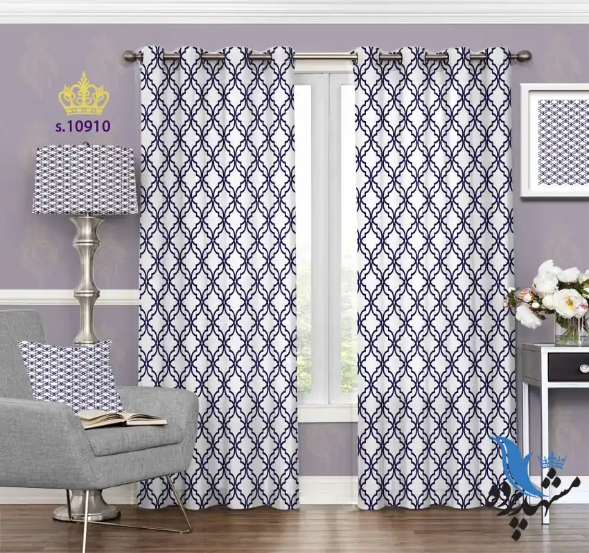 پرده پانچ طرح فانتزی S10910 (ترند ترین مدل   قیمت رقابتی)