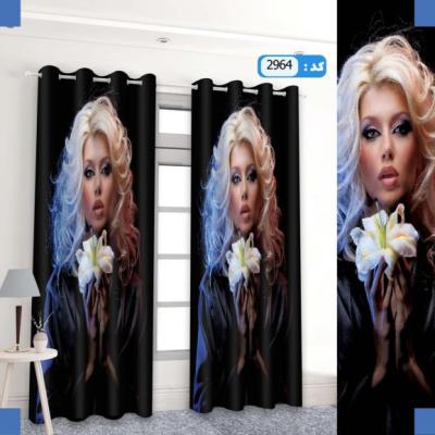 پرده تصویری طرح هیلاری