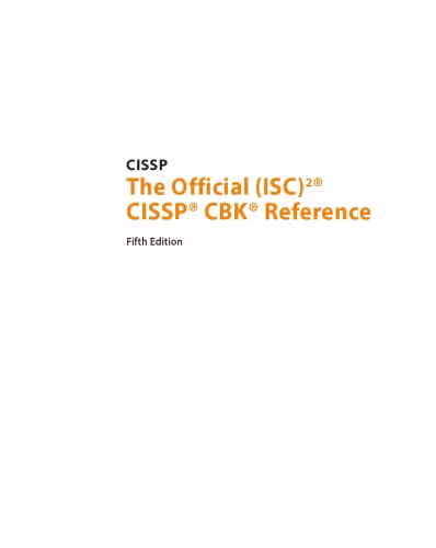 خرید و دانلود نسخه کامل کتاب Official ISC2 Guide to the CISSP CBK