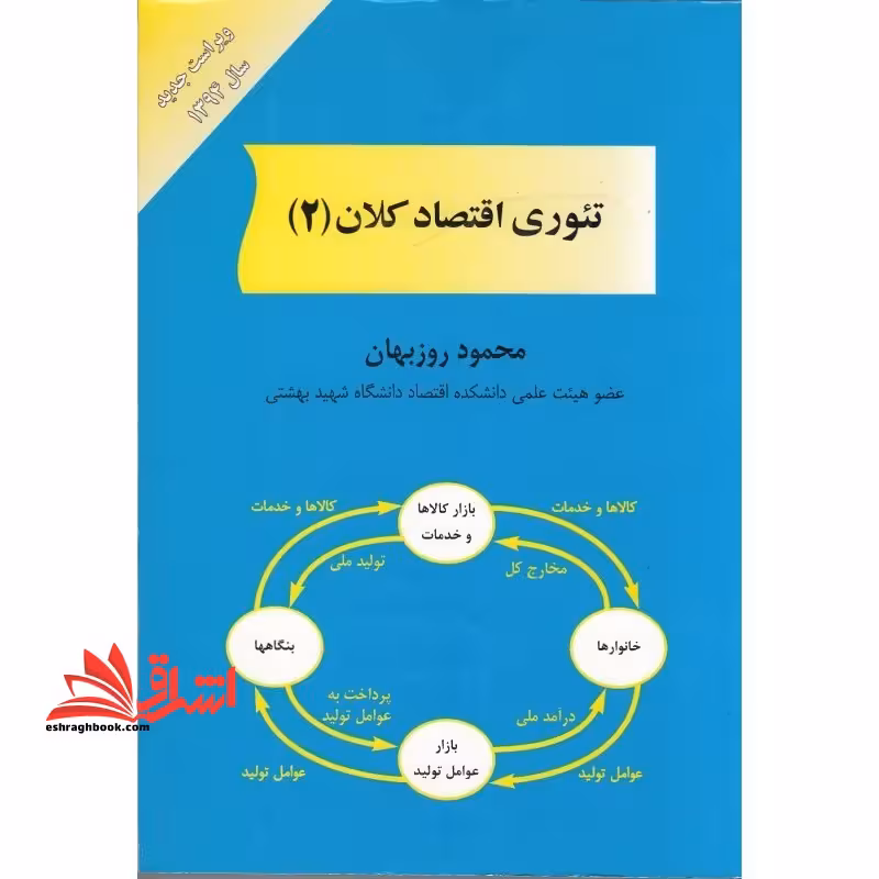 تئوری اقتصاد کلان جلد 2 دوم - فروشگاه کتاب اشراق