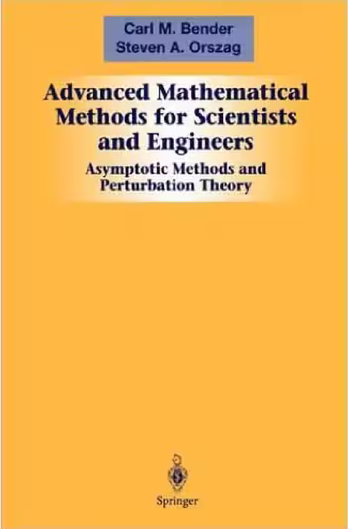 خرید و دانلود نسخه کامل کتاب Advanced Mathematical Methods for Scientists and Engineers