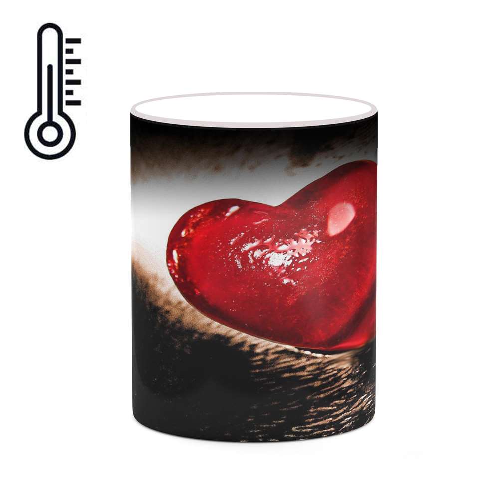 ماگ حرارتی کاکتی طرح Love مدل mgh20660