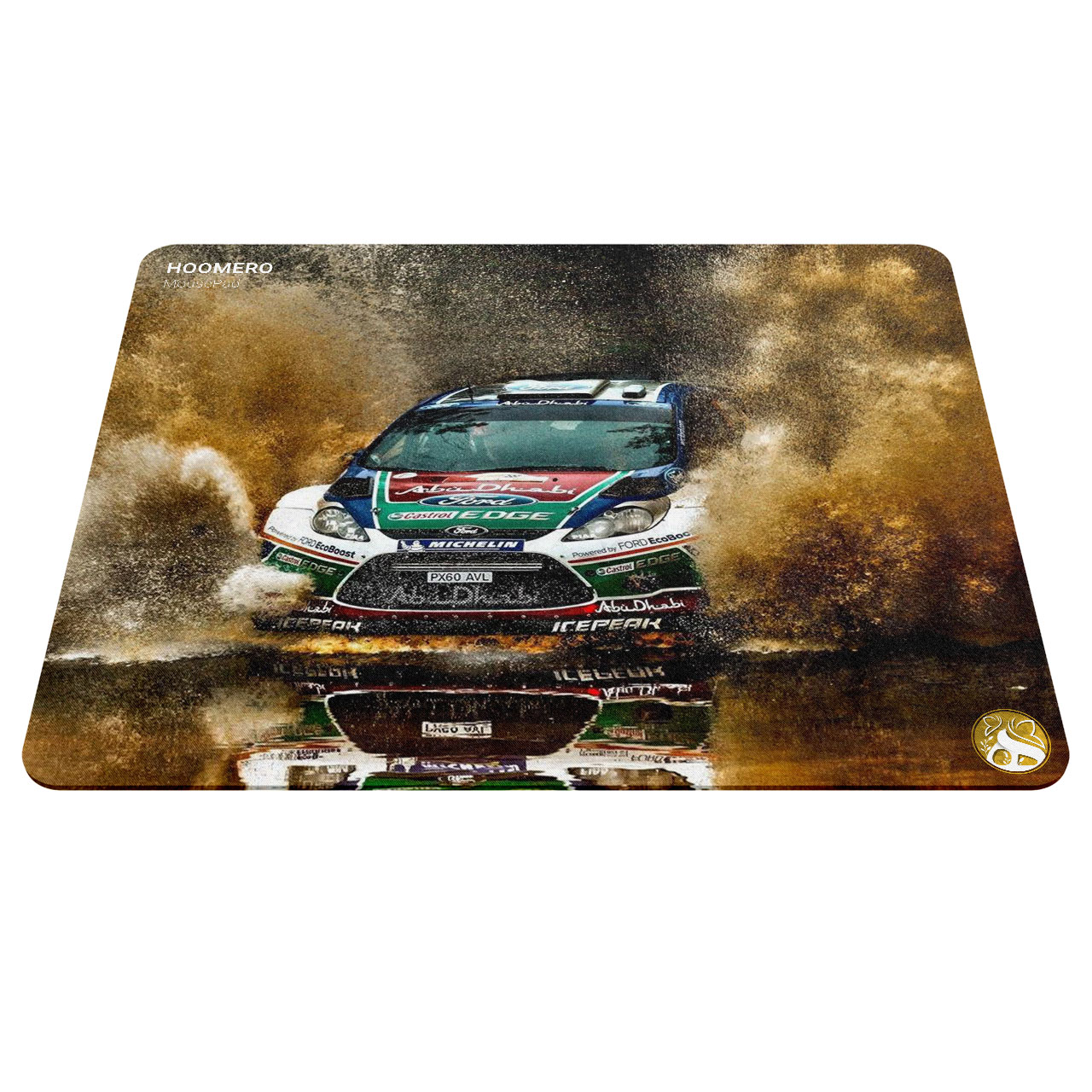 ماوس پد هومرو مدل A6530 طرح بازی ماشین رالی