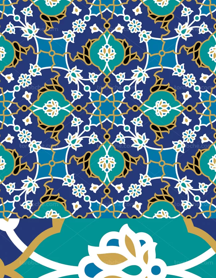 واگیره تذهیب 277 - گرافیک با طعم تربچه