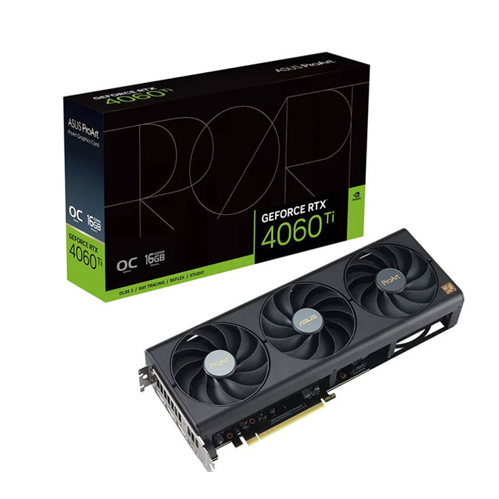 کارت گرافیک ASUS ProArt GeForce RTX 4060Ti OC 16GB GDDR6 128Bit