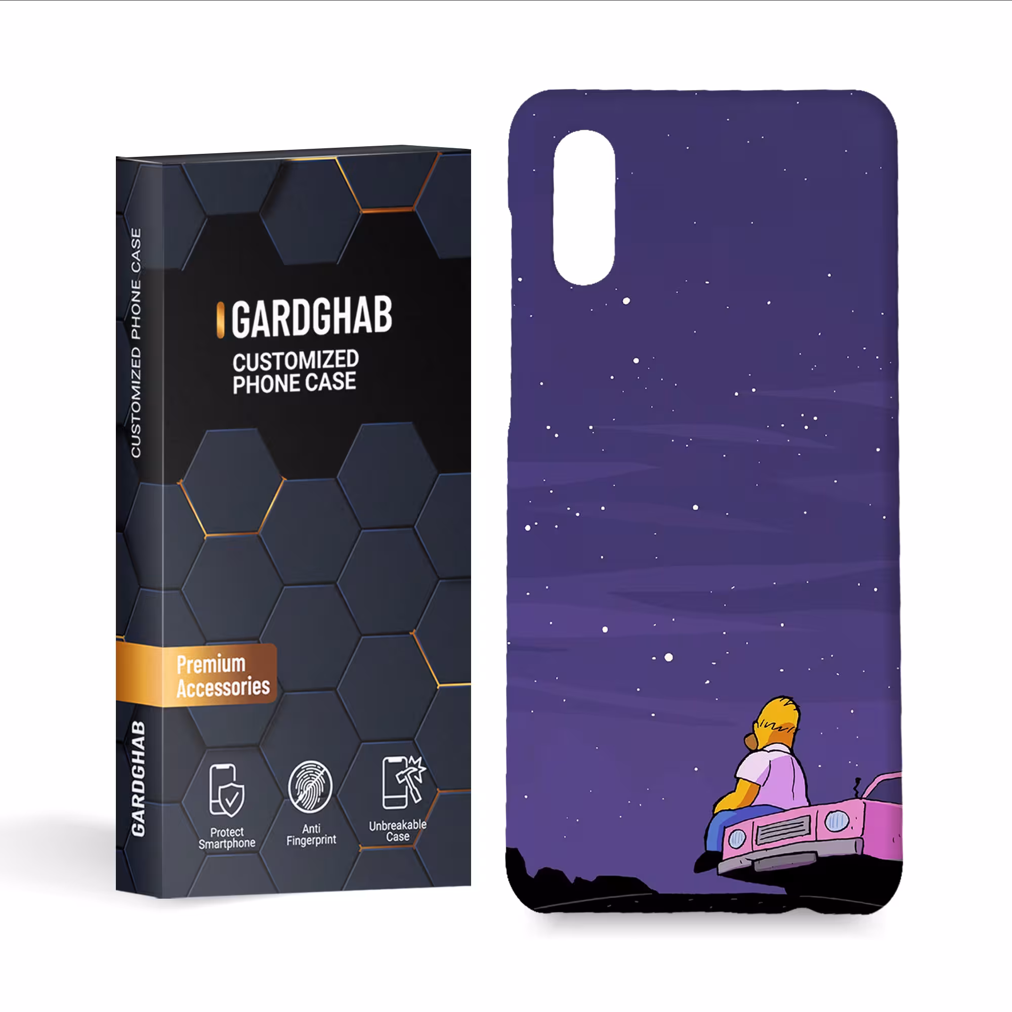 کاور گارد قاب مدل فانتزی مناسب برای گوشی موبایل سامسونگ galaxy a02