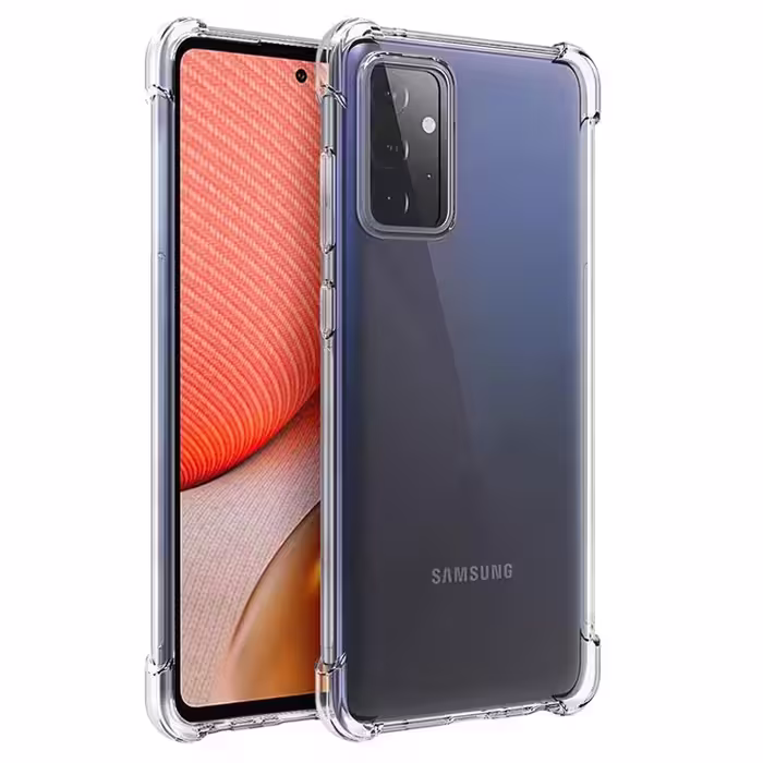 گارد موبایل Samsung Galaxy A72 5G/4G مدل تمام شفاف کپسول دار