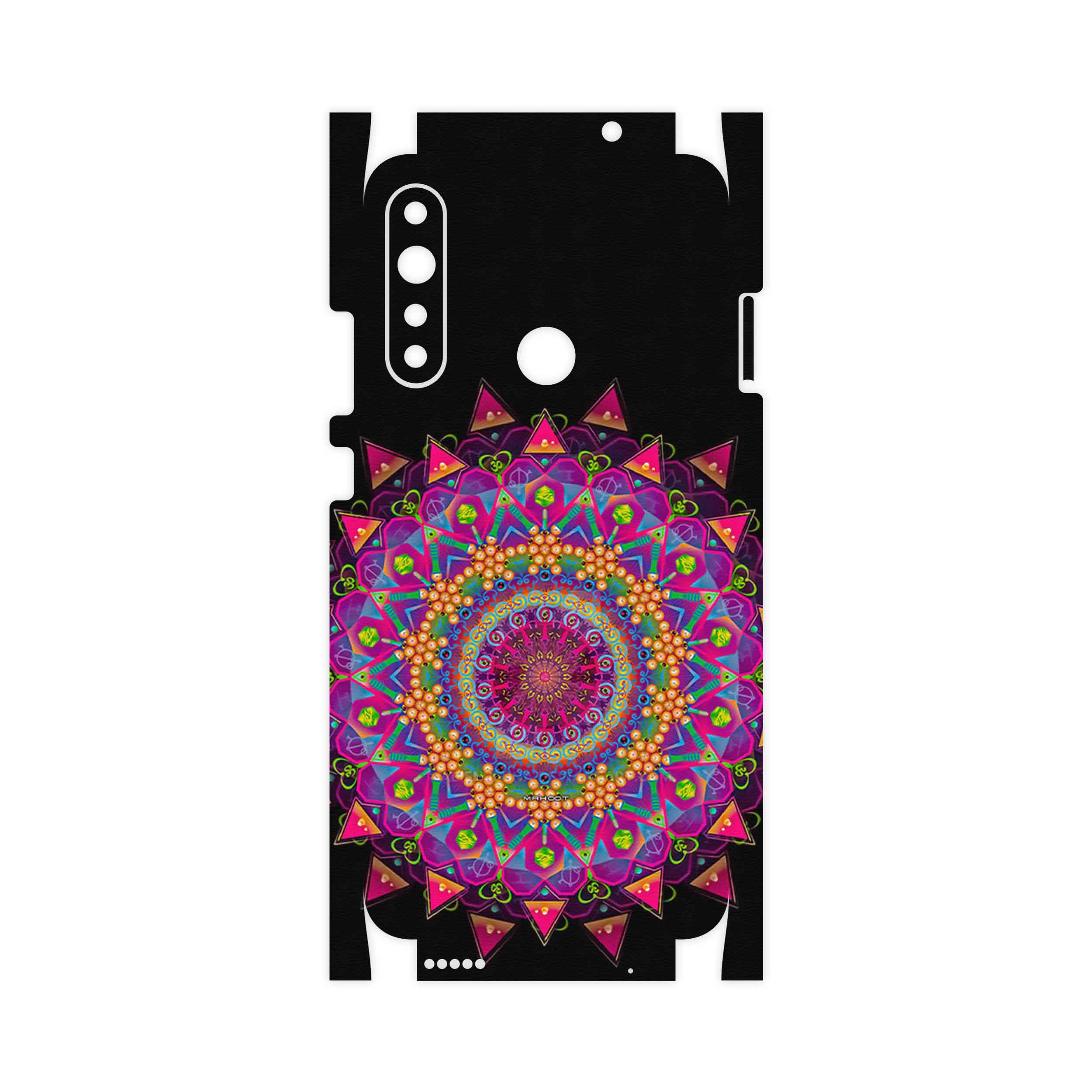 برچسب پوششی ماهوت مدل Mandala Design 5-FullSkin مناسب برای گوشی موبایل جی پلاس P10